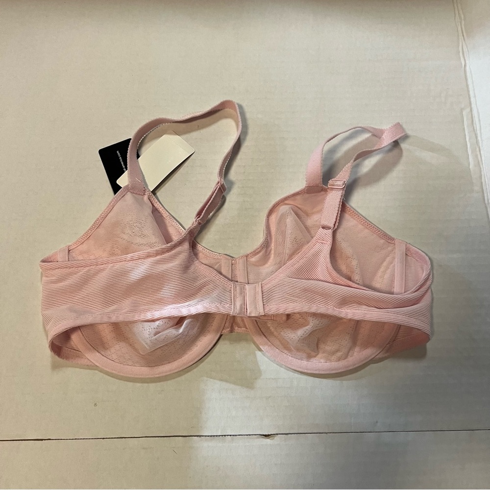 Wacoal Bra Visual Effects Minimizer Bra Ballet Slipper Pink Sz 40D NWT #857210 - Picture 8 of 14